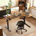 55x32 L-Shaped Desk (Rustic Brown): view 2