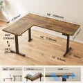 63in L-Shaped Corner Desk: view 3